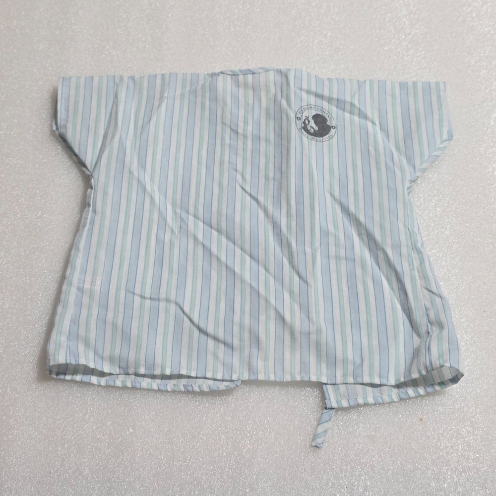 Pleasant Company American Girl Doll Hospital Gown Vintage 1991 Striped 18 in